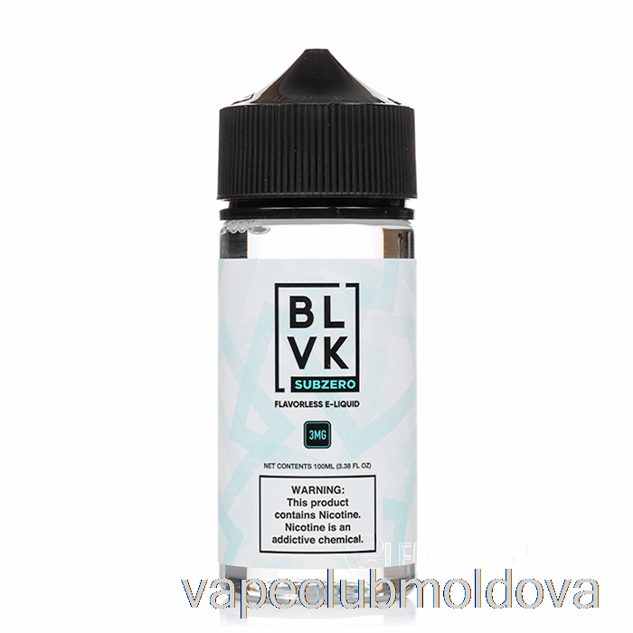 Kit Vape Pod Sub Zero - Blvk - 100ml 0mg